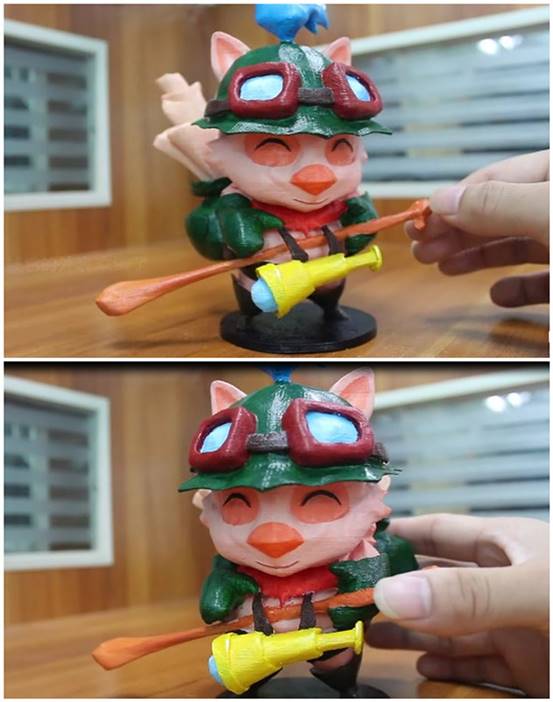 LOL《英雄聯(lián)盟》人物你認識幾個？3D打印游戲人物_e鍵3d打印服務