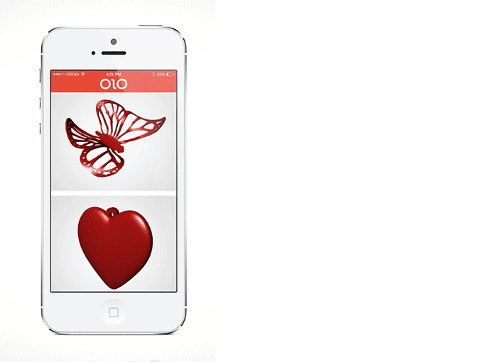 用手機就能3D打印的迷你3D打印機OLO_e鍵打印服務公司