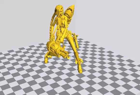 (多圖慎入)易學(xué)3D打印培訓(xùn)課程 教你如何DIY_3D打印游戲人物(像)模型