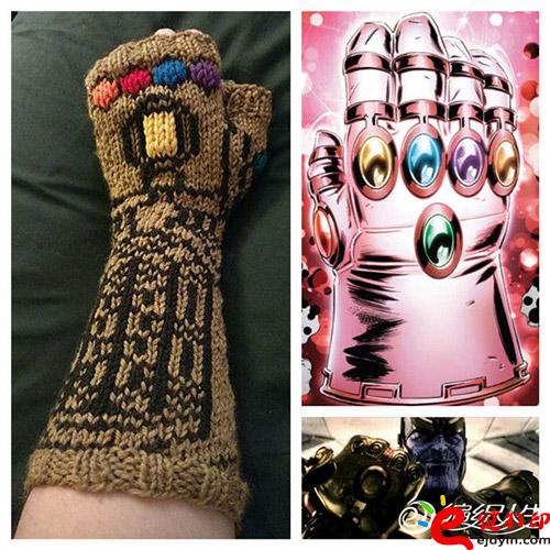 網友自制的無限手套