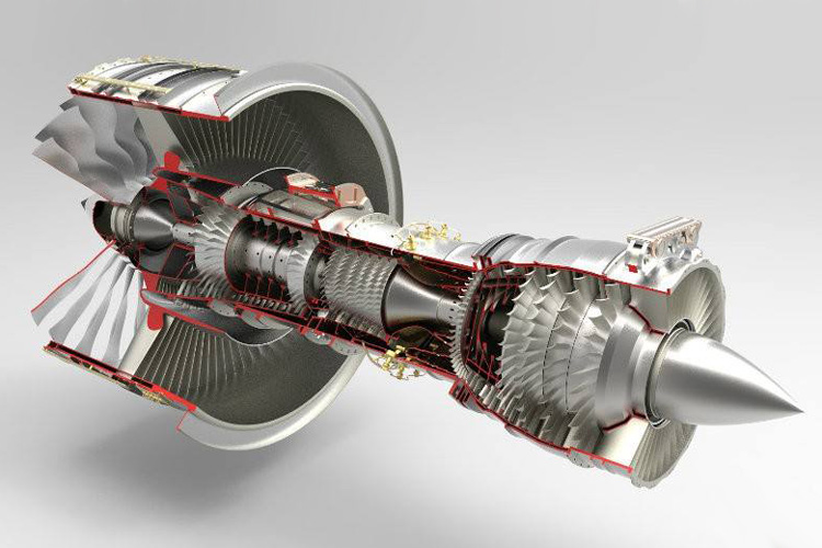 金屬3d打印航空發動機