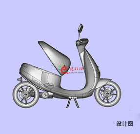 智能電動(dòng)摩托車3
